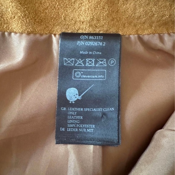 Vintage Real Suede Skirt - XS - Picture 6 of 6